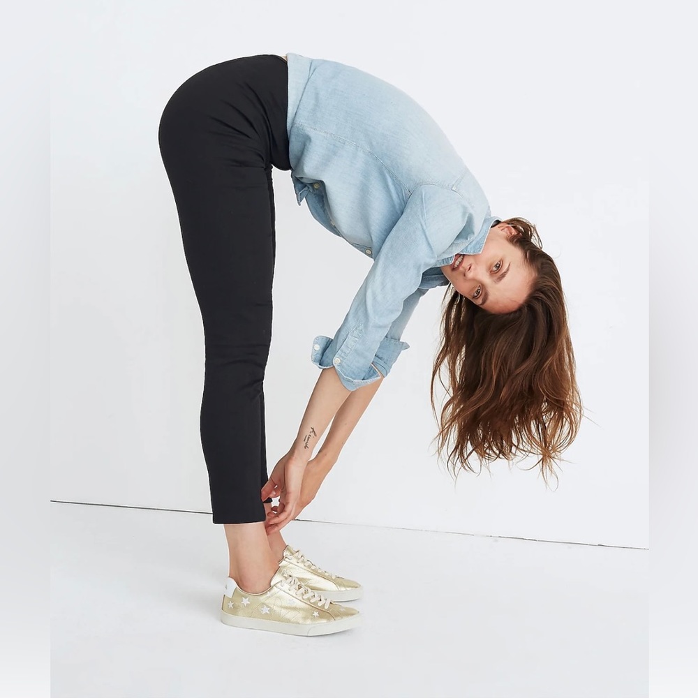 MADEWELL Fraser Pants. Size 24. Black.